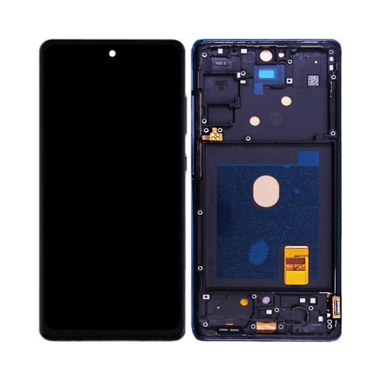 Touch+Display+Frame Samsung Galaxy S20 FE 4G/5G 2020/G780/G781 Blue Touch+Display+Frame Samsung Galaxy S20 FE 4G/5G 2020/G780/G781 Blue